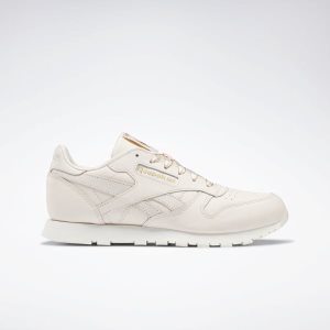 Reebok Classic Leather Turnschuhe Kinder - Rosa/Gold - DE 783-PON